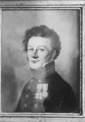 Porträtt, von Heideman, Georg Gilles 1787-1856....