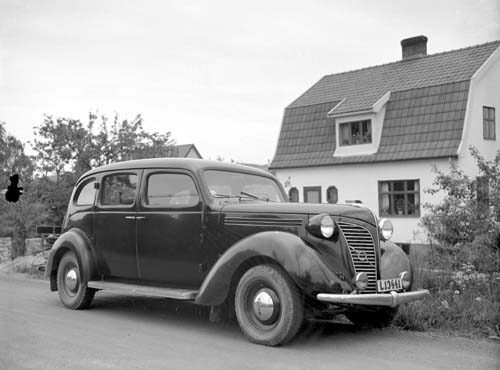 Ester Andersson bilen Arkelstorp.
