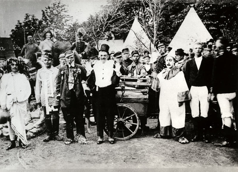 Wendes beväringskarneval midsommardagen 1900.