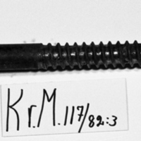 KrM 117/82 3 - Träskruv