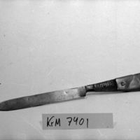 KrM 7401 - Bordskniv