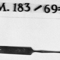 KrM 183/69 70 - Bindtygsinstrument