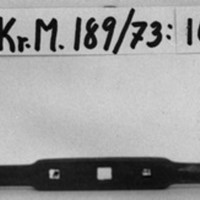 KrM 189/73 10 - Gängverktyg