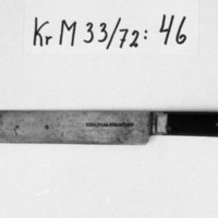 KrM 33/72 46 - Bordskniv