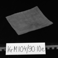 KrM 104/90 10e - Täcke