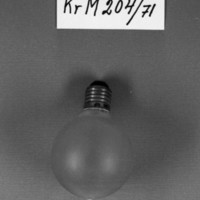KrM 204/71 - Glödlampa