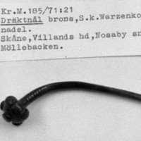 KrM 185/71 21 - Dräktnål