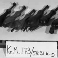 KrM 173/58 31b-g - Sticktrilla