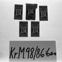 KrM 98/86 6a-e - Förpackning