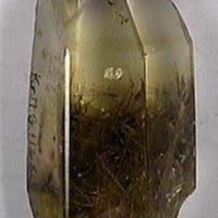 KrM G1168 - Bergkristall, Rutil