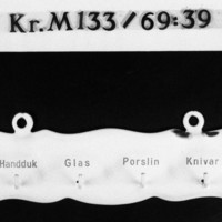 KrM 133/69 39 - Handdukshängare