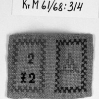 KrM 61/68 314 - Nålbrev