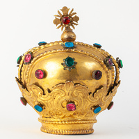KrM 12/2014 2 - föremål i form av en krona med stenar av glas