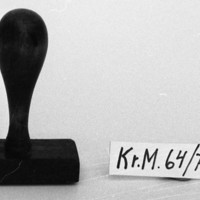 KrM 64/73 60 - Firmastämpel