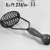 KrM 228/70 33 - Potatisstamp