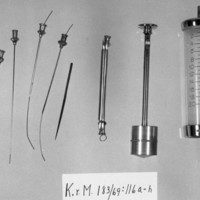 KrM 183/69 116a-h - Injektionsspruta