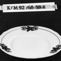 KrM 92/68 39a - Tallrik