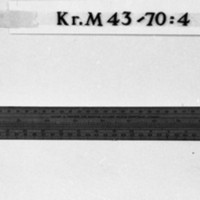 KrM 43/70 4 - Linjal