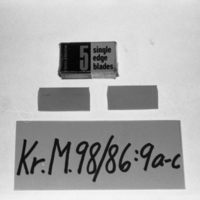 KrM 98/86 9a-c - Förpackning