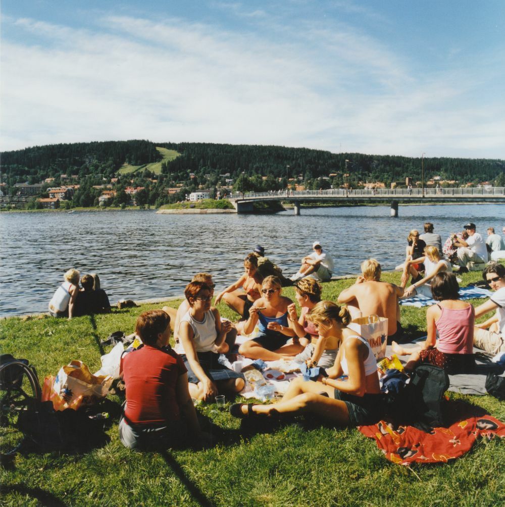 Storsjöstråket, hamnen, Badhusparken ångbåtarna...