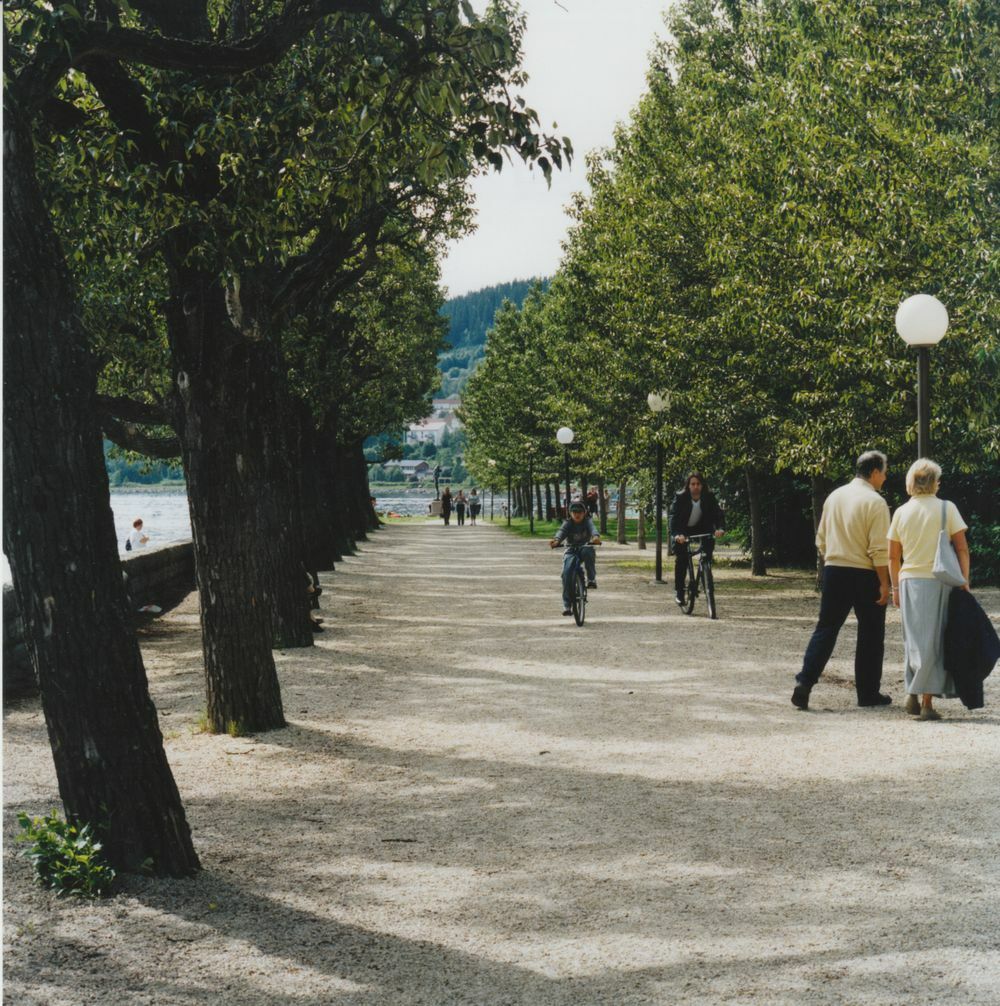 Östersund år 2000 -  Badhusparken