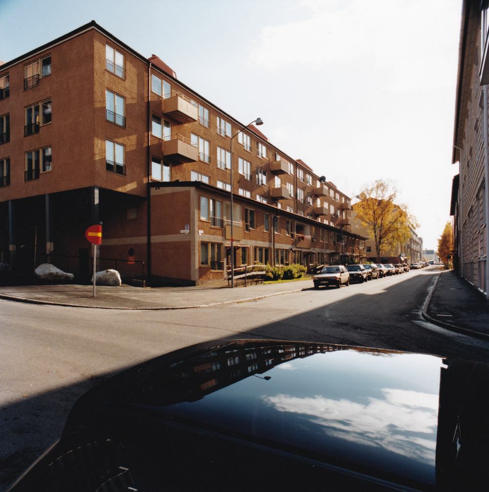 Östersund år 2000 -  Storgatan/Fältjägargränd