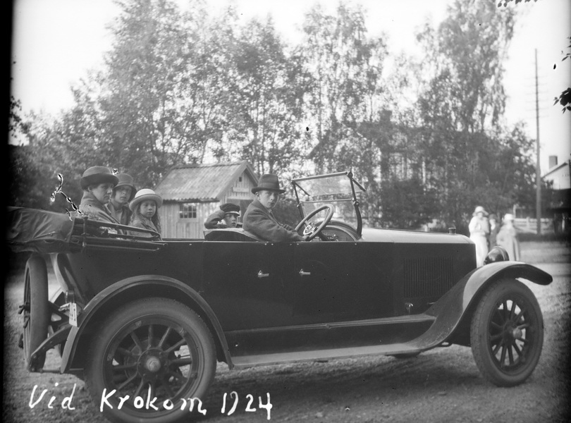 Bilburna ungdommar i Krokom 1924