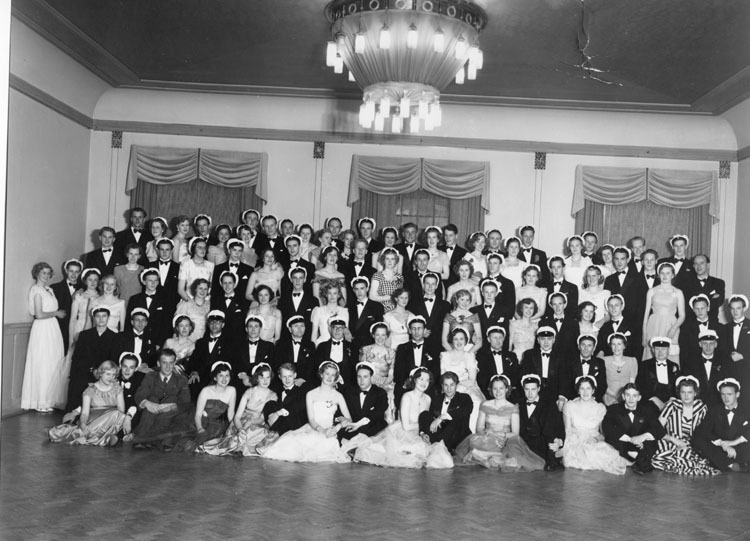 Studentfesten på standard hotell -1950.
