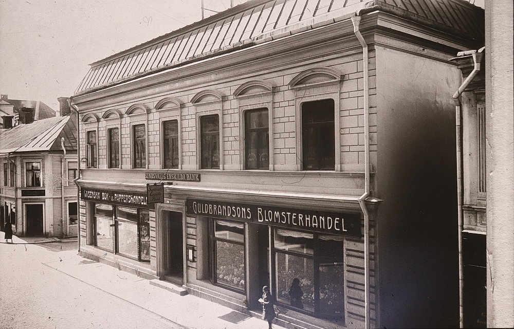 Sundsvallbanken Storgatan 36. Stenhus från 1890