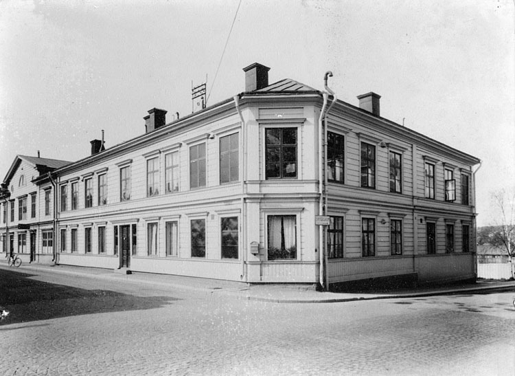 1886-1895. Gamla Rådhuset i Stadsgården, Köpman...
