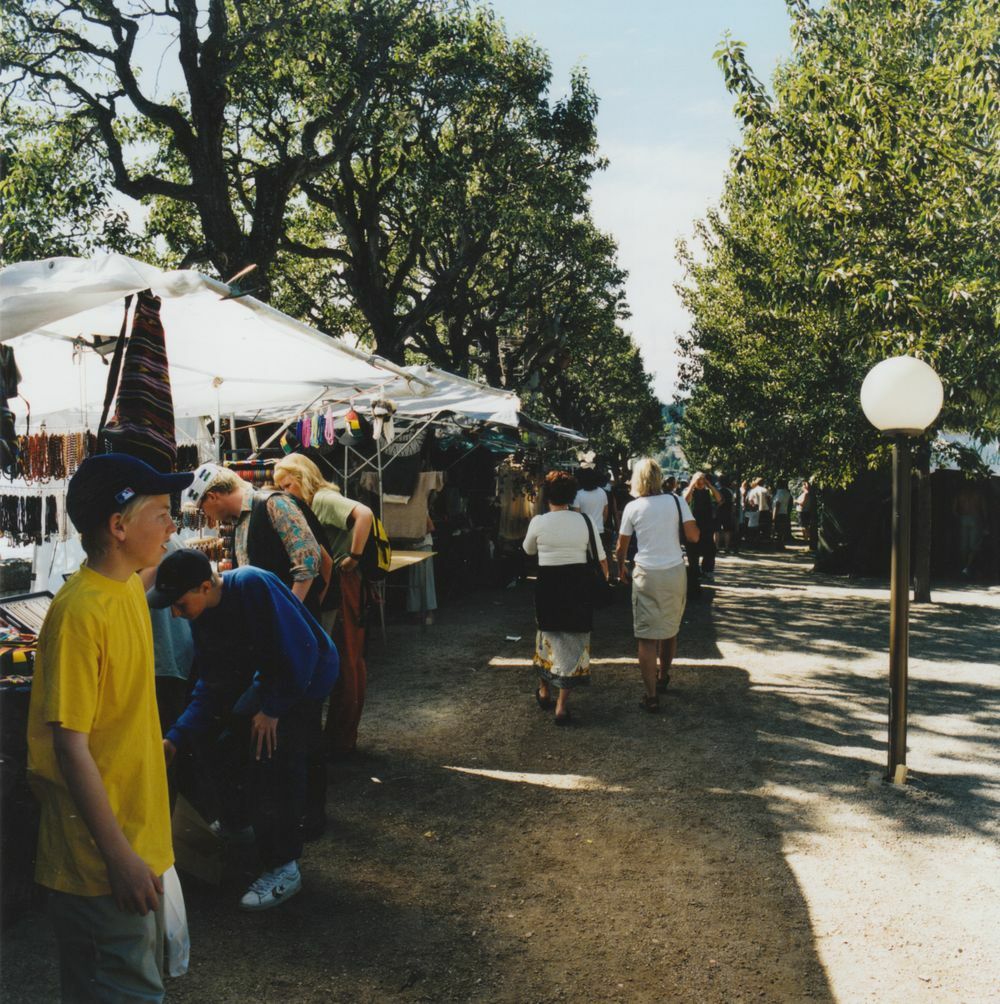 Östersund år 2000 -  Badhusparken