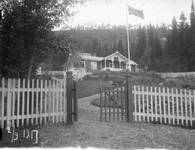Gulasch Erikssons villa å Hornsberg 1917