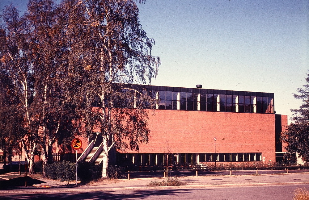 Sporthallen färdig 1968