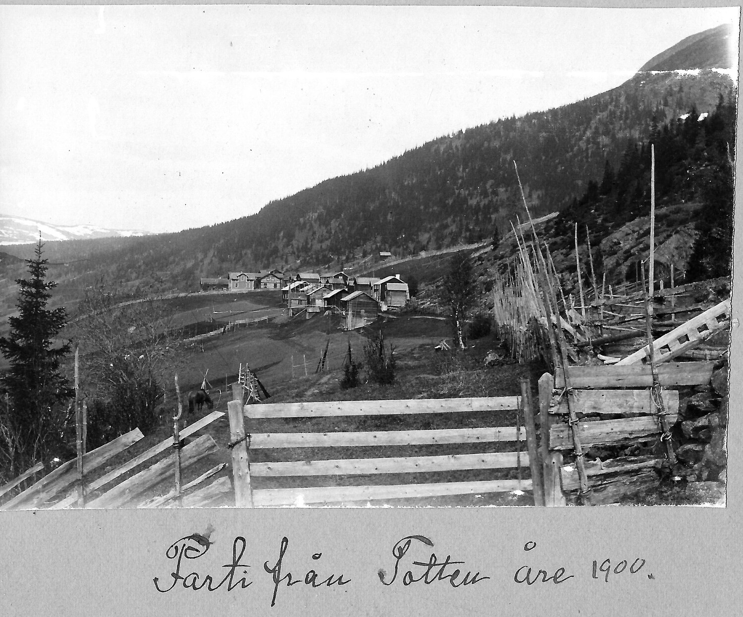 Parti från Totten Åre 1900