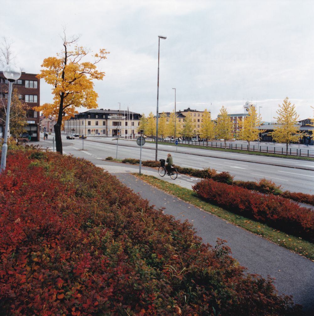 Östersund år 2000 -  Artillerigatan Rådhusgatan