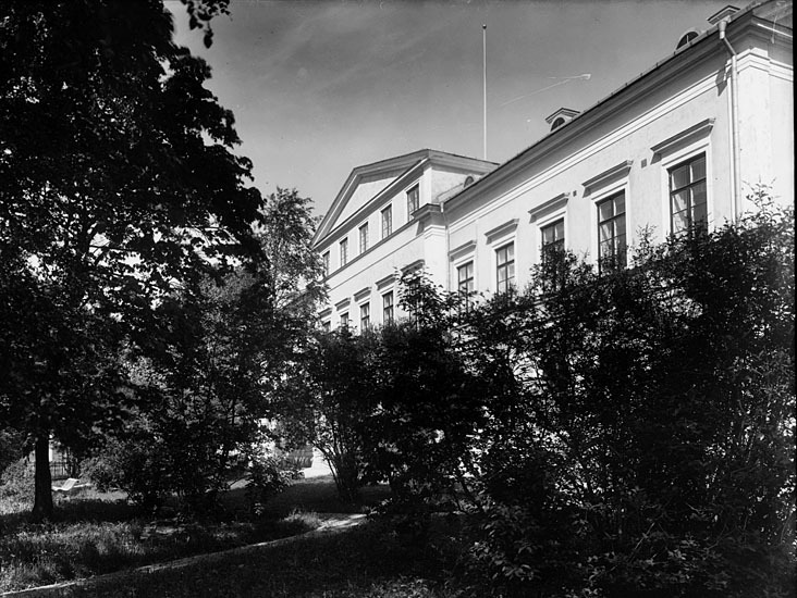 Residensparken från NV. År 1927. Finns i Wiktor...