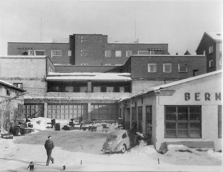 AB Berner & Co Bilverkstad byggd 1937