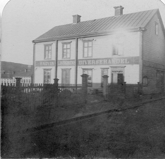 Folkskolan på Stora Torget, Östersund före 1905.