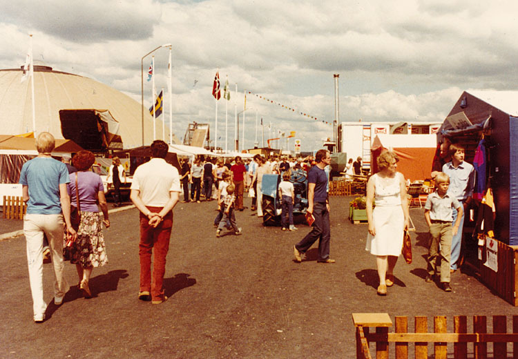 Från varumässan Expo Norr 1980