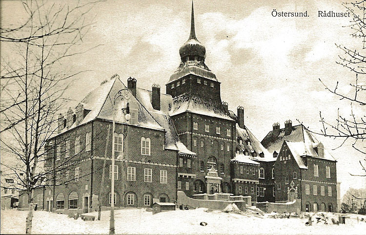 Rådhuset i vinterskrud