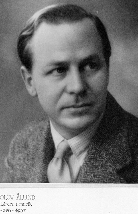 Olov Ålund Lårare i musik 1926-1937