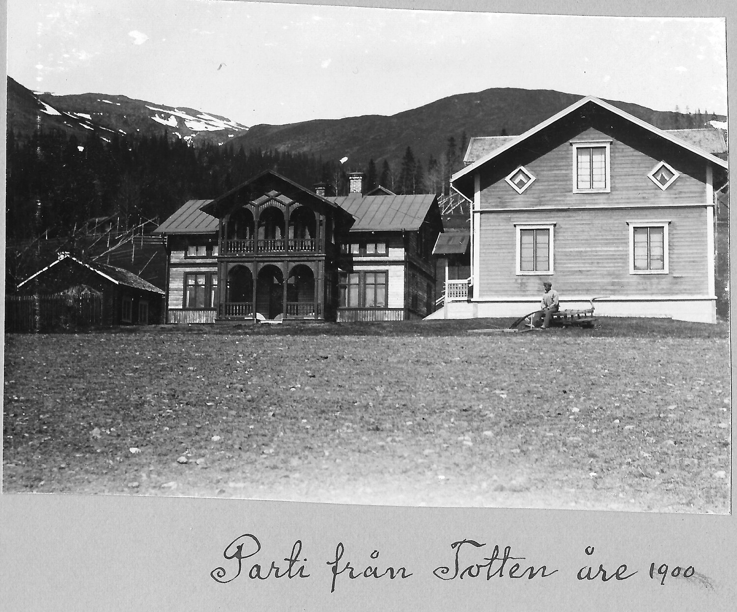Parti från Totten Åre 1900
