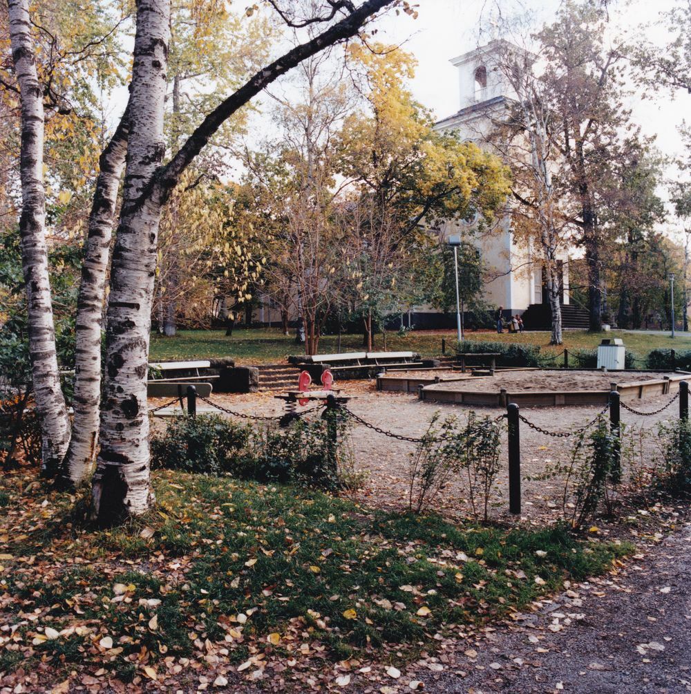 Östersund år 2000 -  Kyrkparken