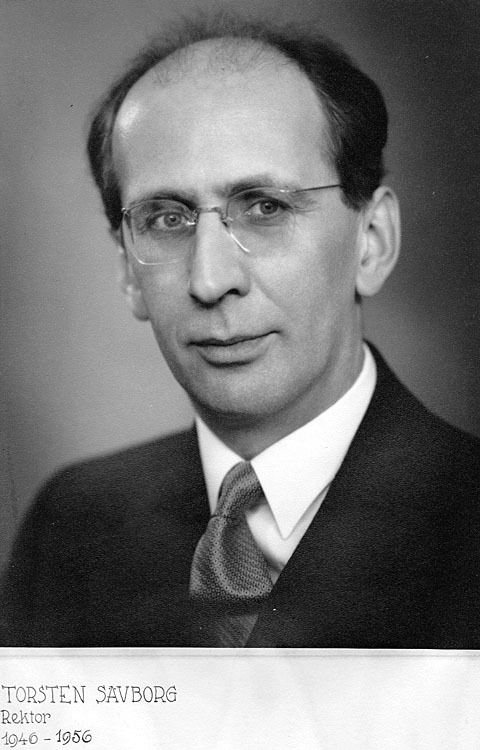 Torsten Savborg rektor 1946-1956
