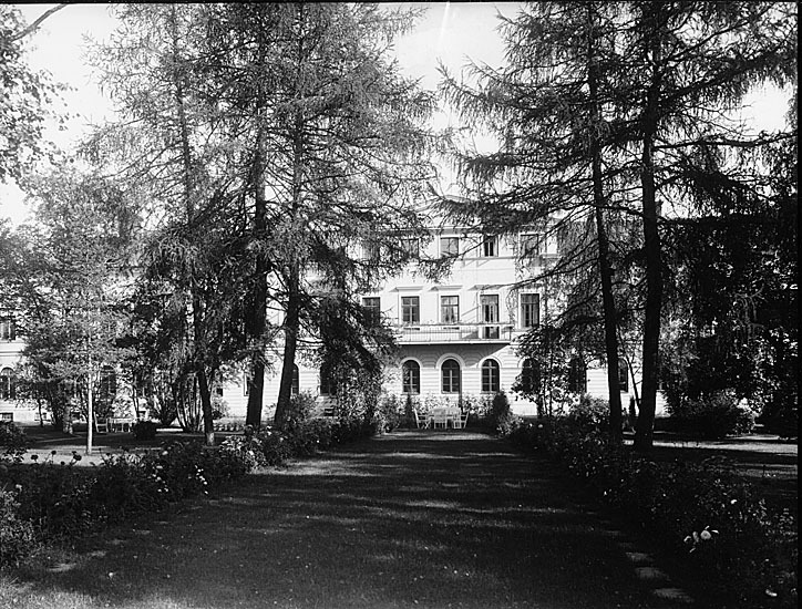 Residensparken mot Ö. År 1931. Finns i Wiktor L...