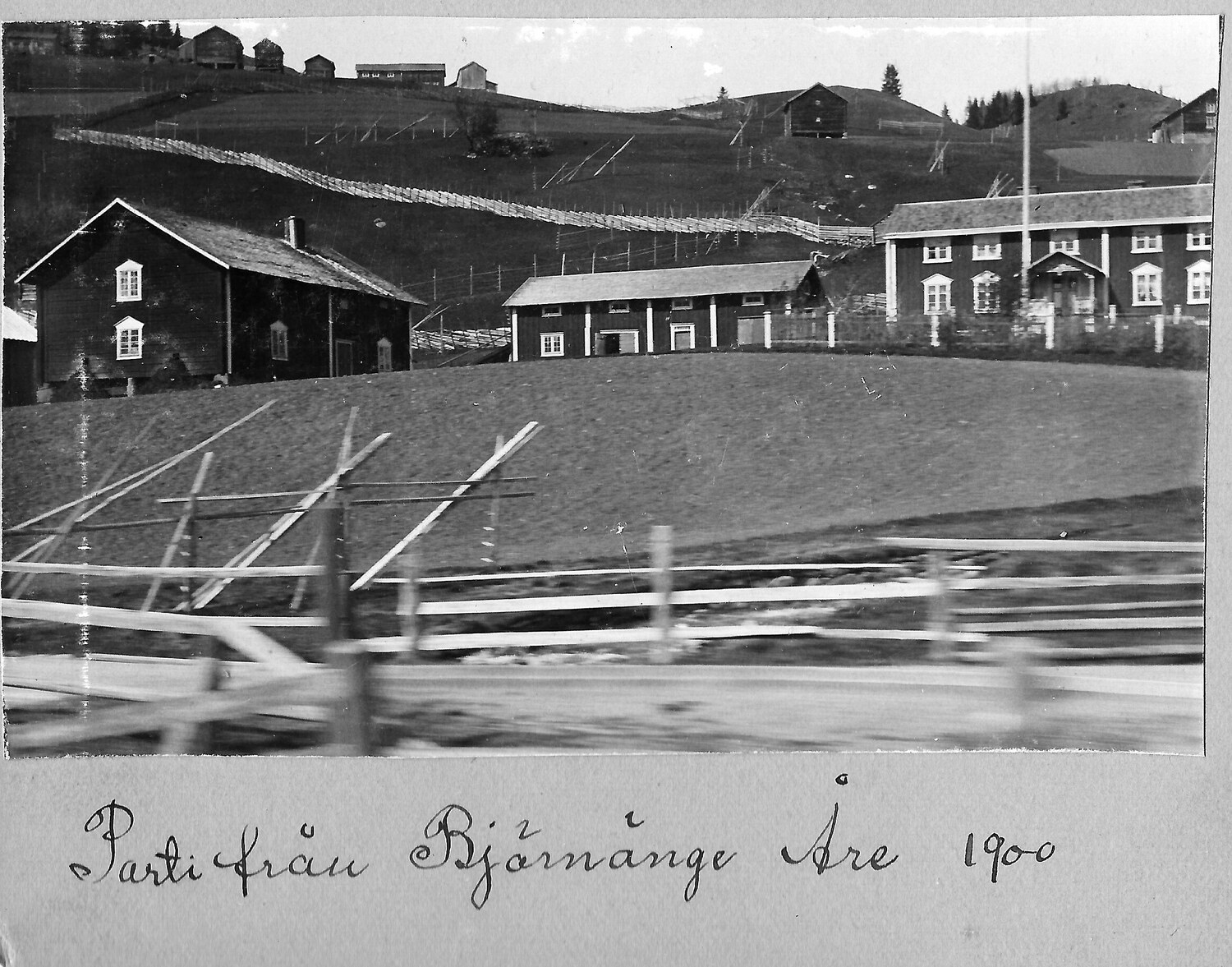 Parti från Björnänge Åre 1900