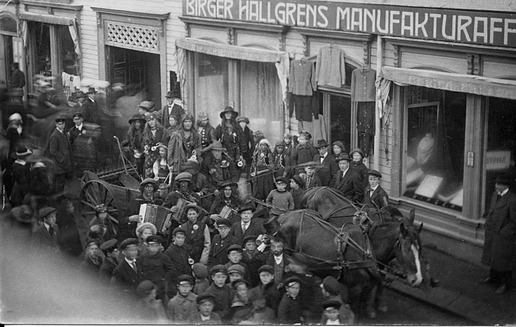 Hallgrens manufaktur Östersund, 1917