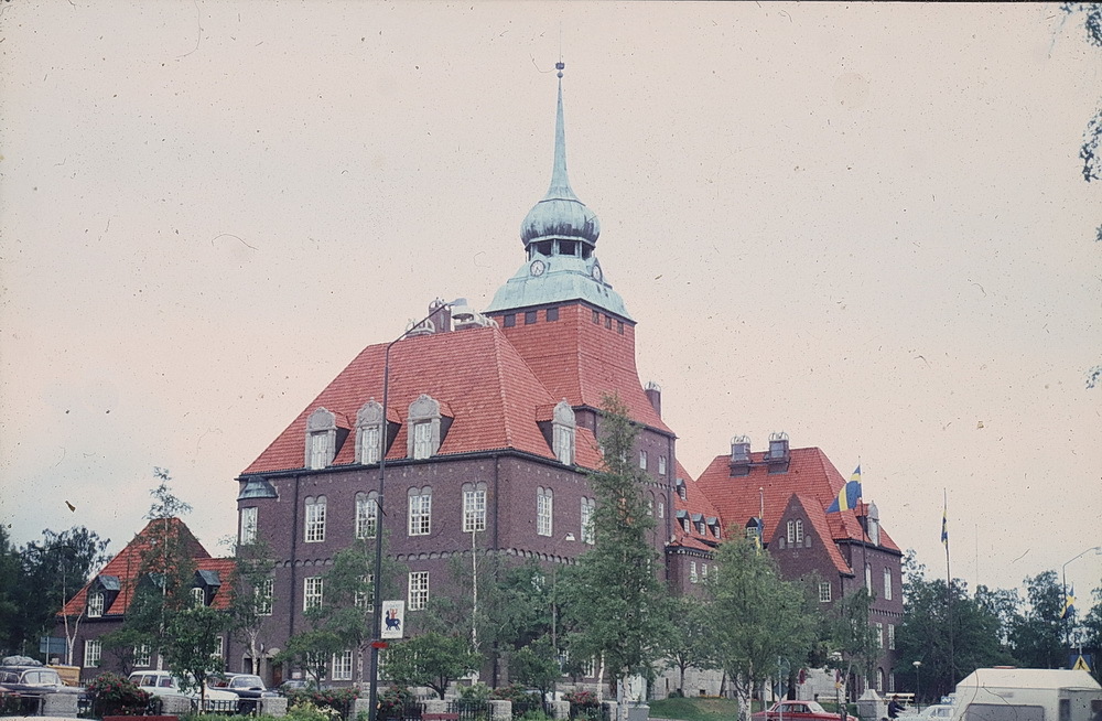 Rådhuset, färdibyggt 1912. Arkitekt F.B. Wallberg