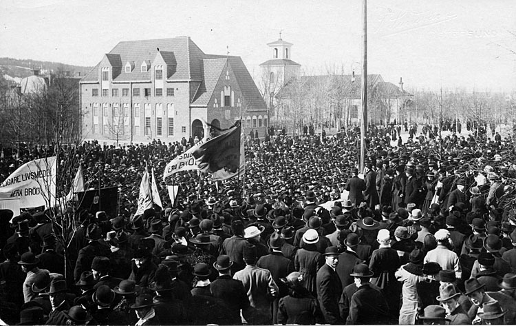 Hungerdemonstrationen 1917