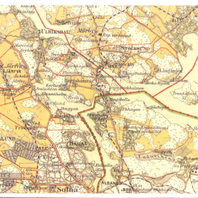 Solb 2011 22 01 - Karta över Solna från 1860-talet
